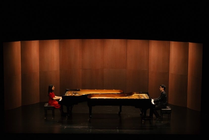 Contraponto: Canto Ostinato de Simeon ten Holt  - Joana Gama e Rui Braga Simes 